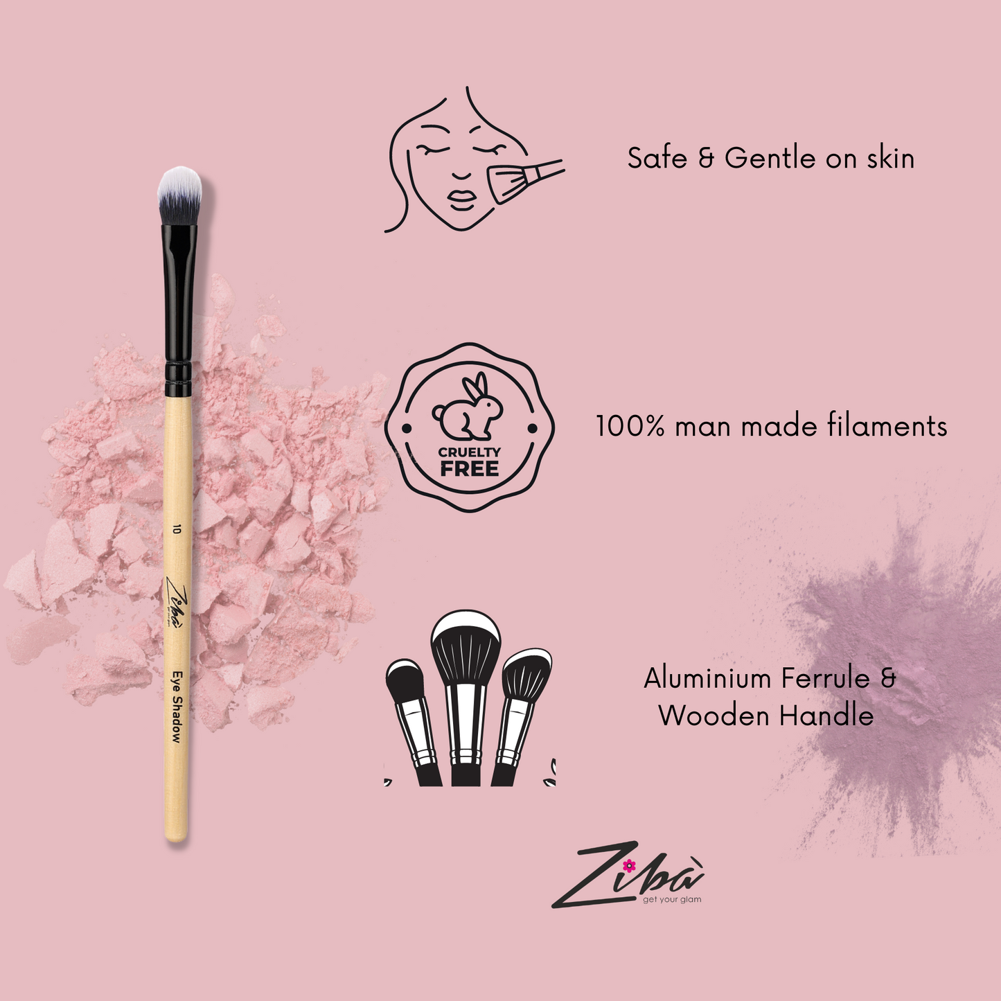 Ziba Eye Shadow Brush