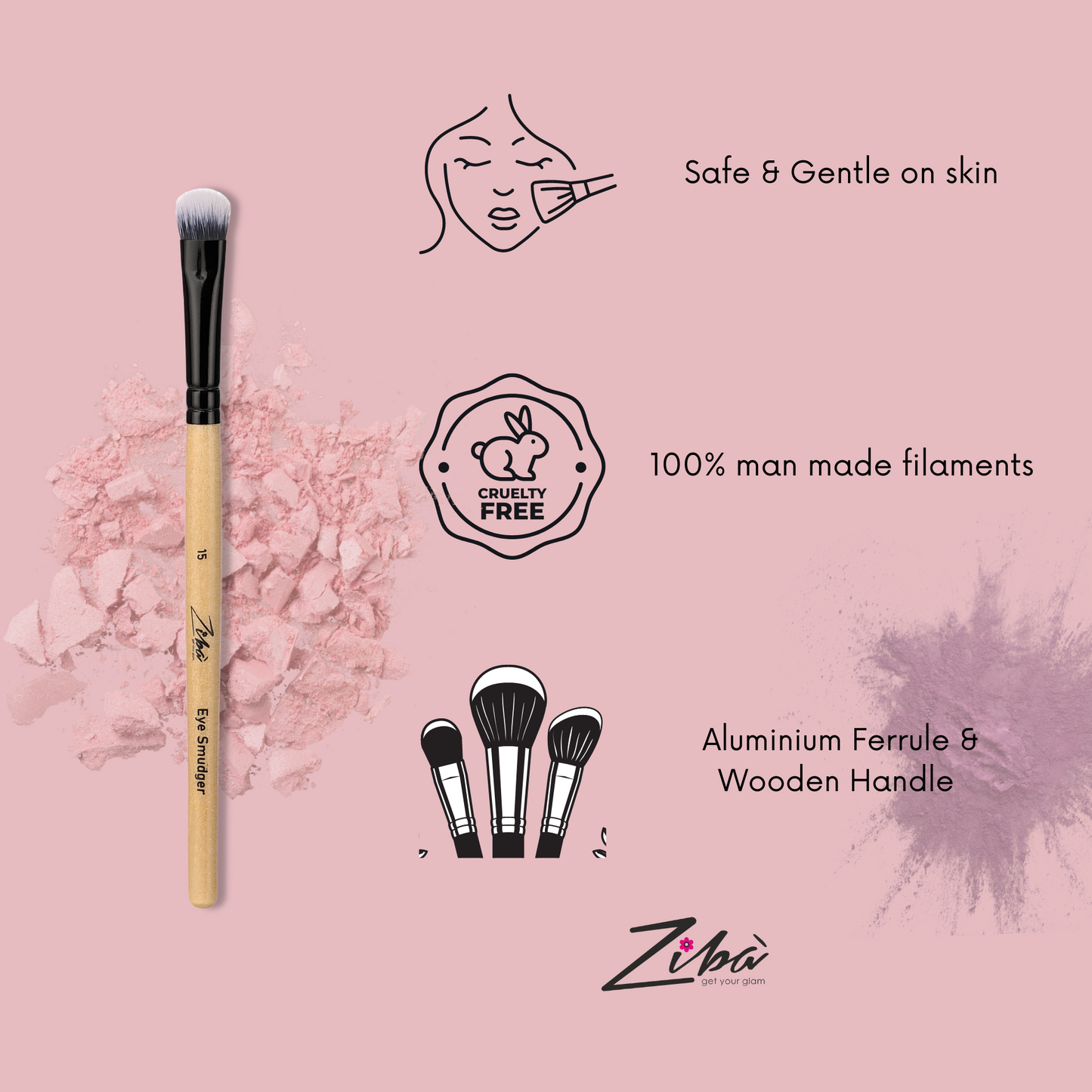 Ziba Eye Smudger Brush