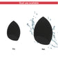 Makeup Sponge – Black – Olive Cut