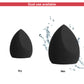 Makeup Sponge – Black – Two Cuts