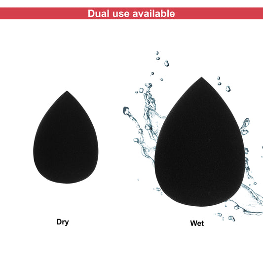 Makeup Sponge – Black – Waterdrop