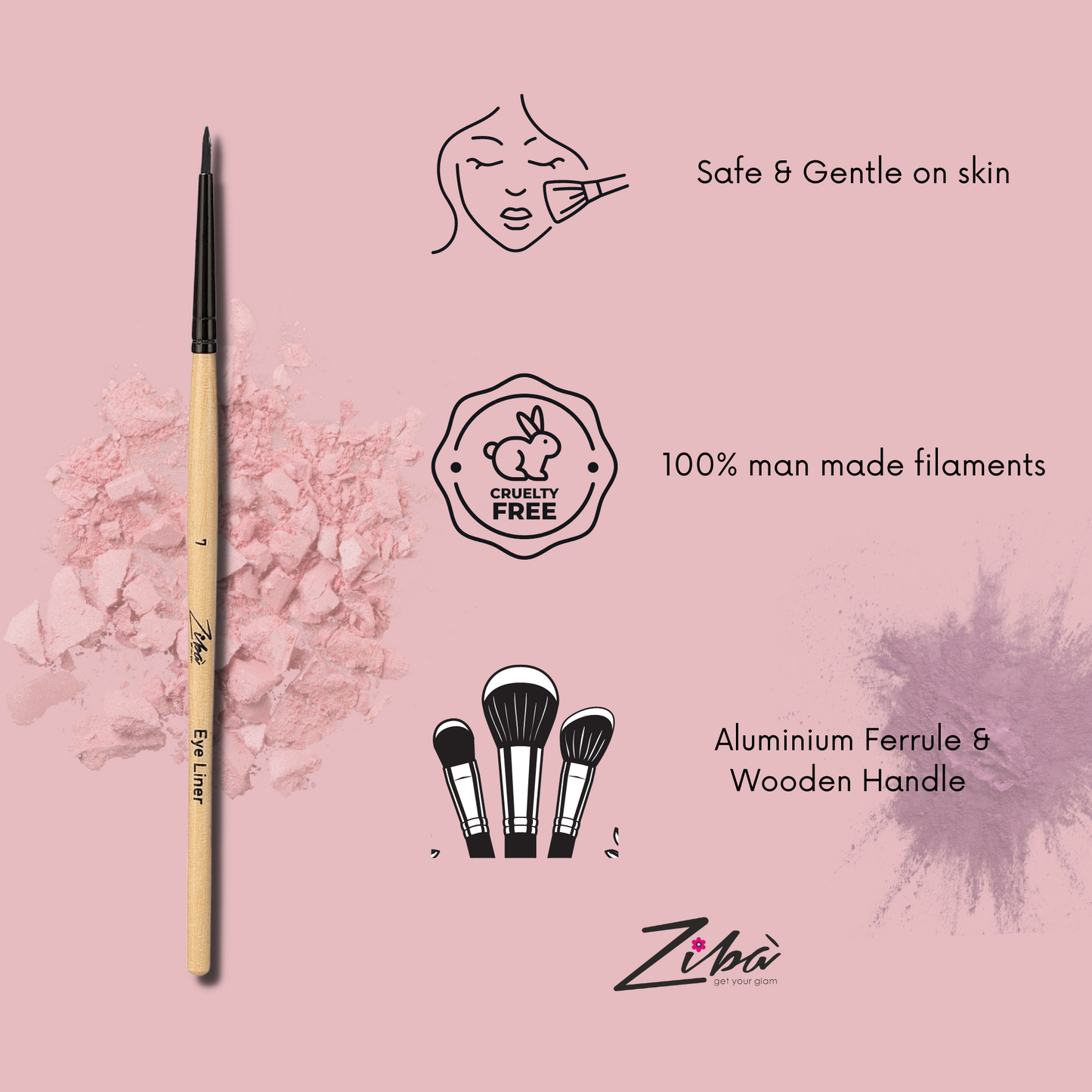 Ziba Eye Liner Brush