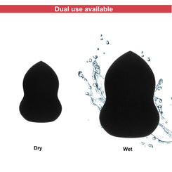 Makeup Sponge – Black – Gourd Shape