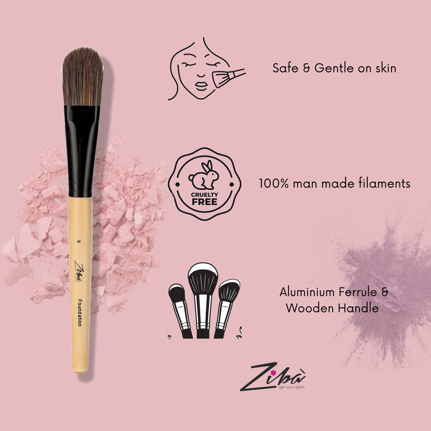 Ziba Foundation Brush