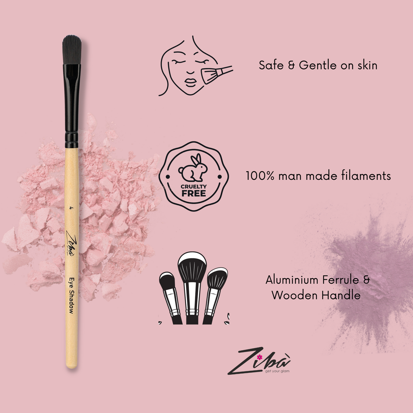 Ziba Eye Shadow Brush