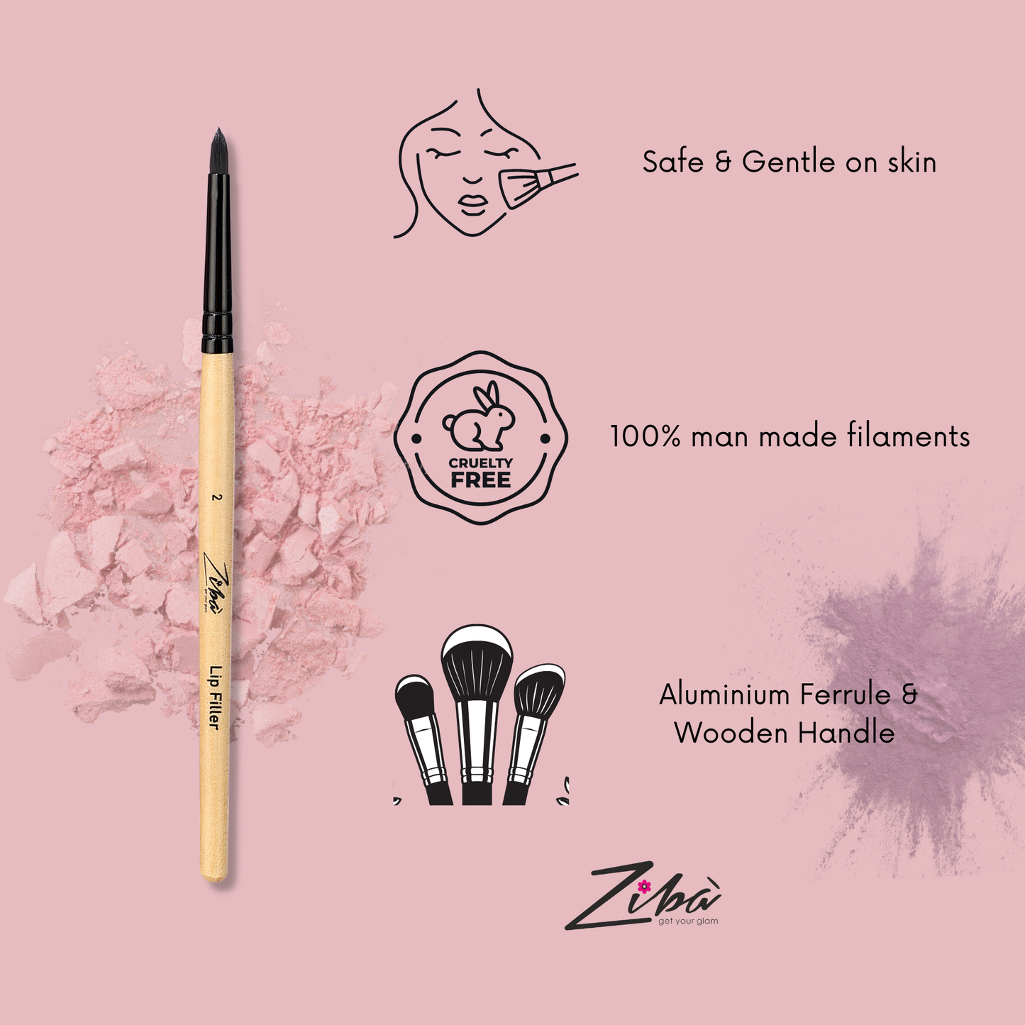 Ziba Lip Filler Brush