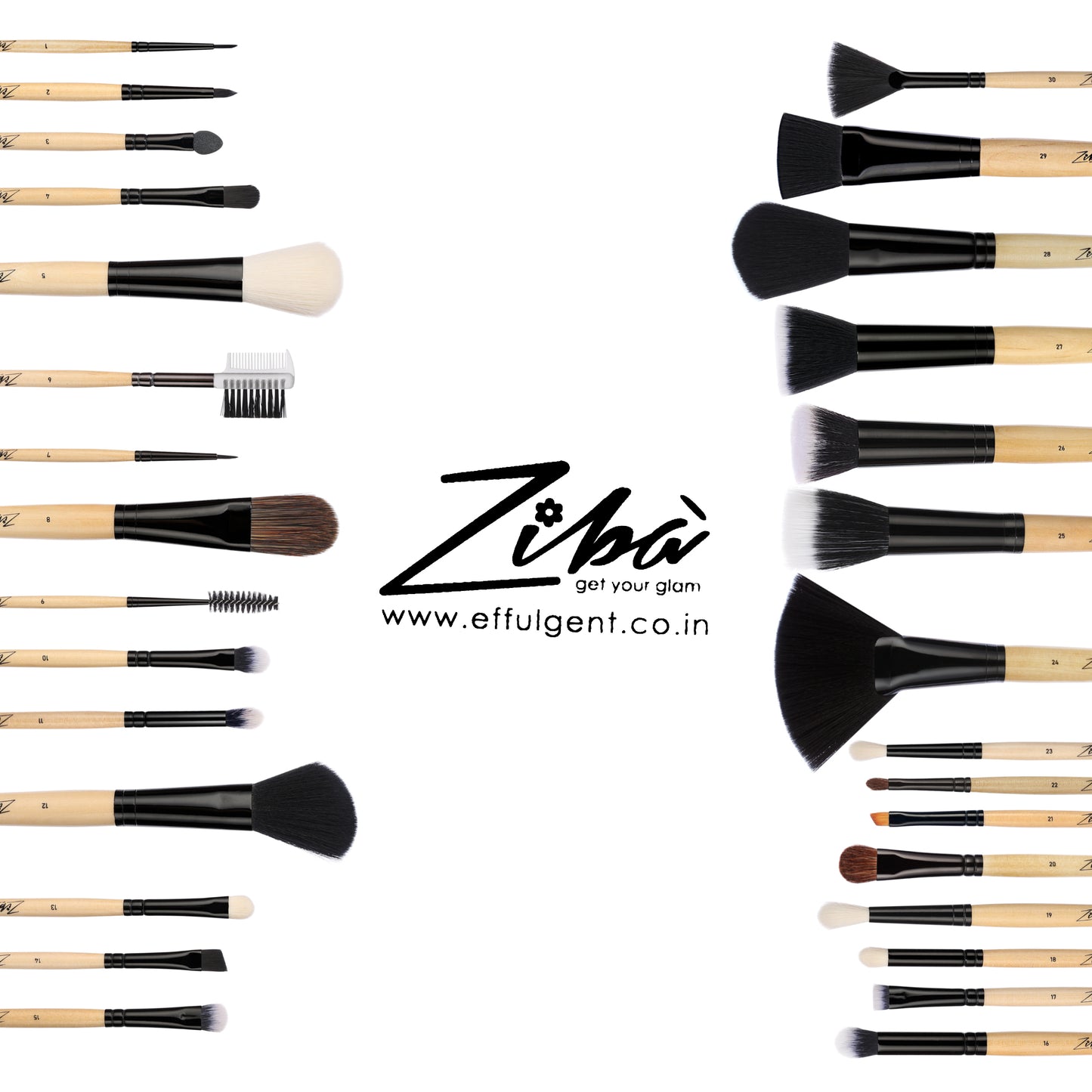 Ziba – Set of 30 Brushes