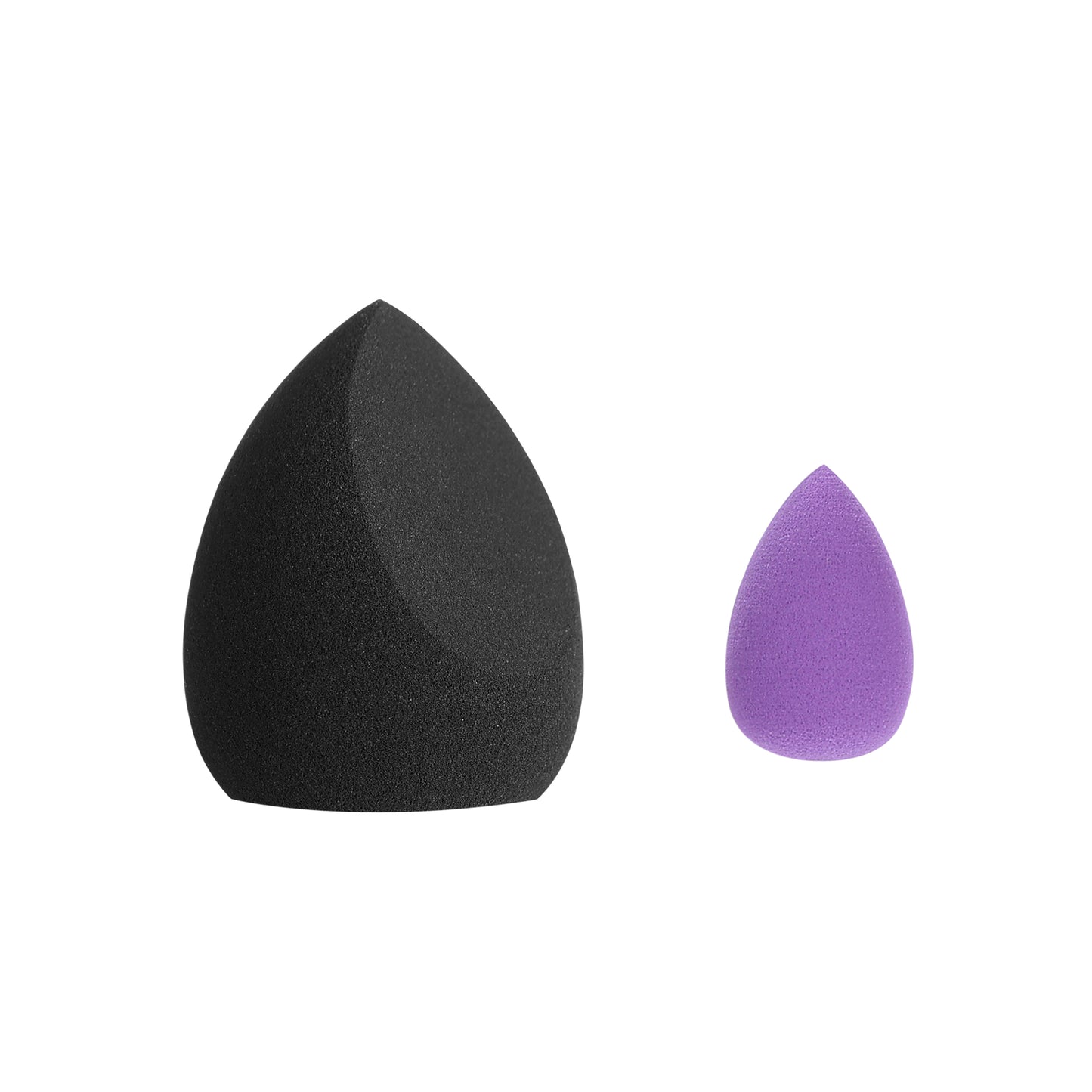 Makeup Sponge – Black – Two Cuts