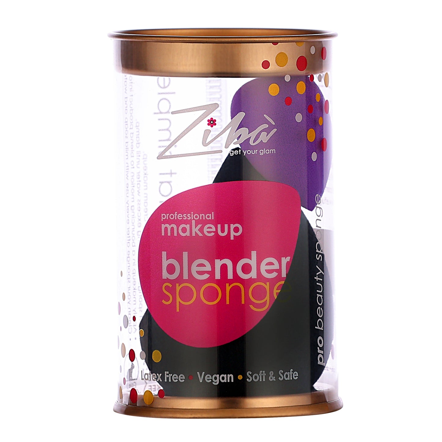 Makeup Sponge – Black – Two Cuts