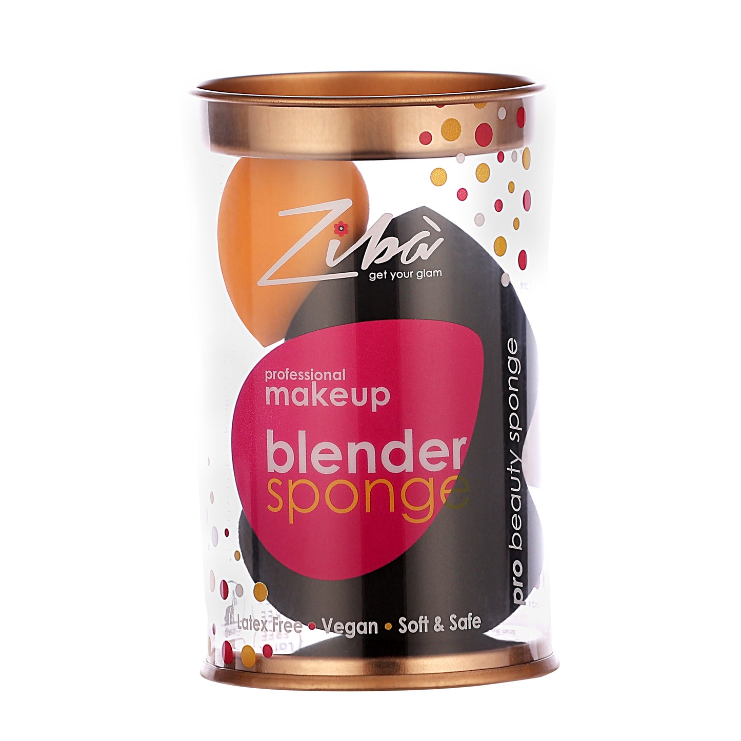 Makeup Sponge – Black – Gourd Shape