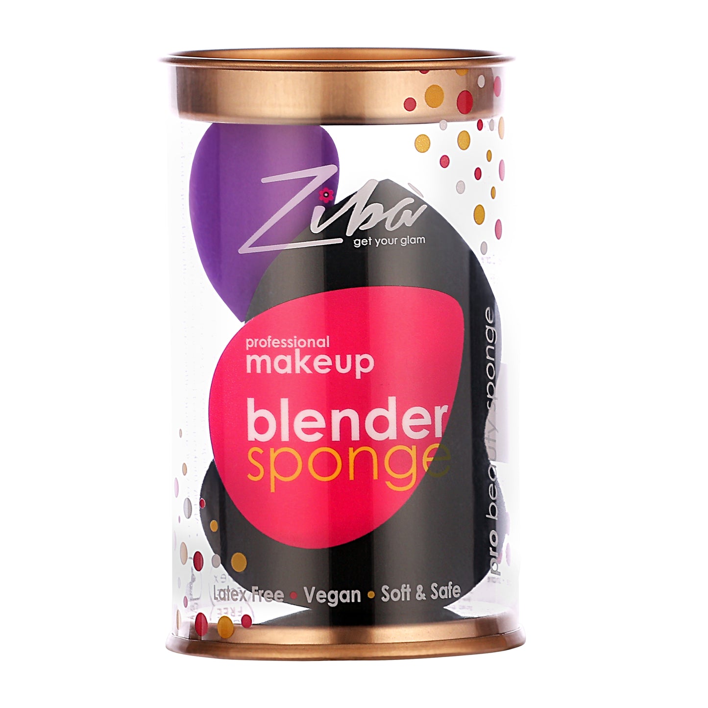 Makeup Sponge – Black – Gourd Shape