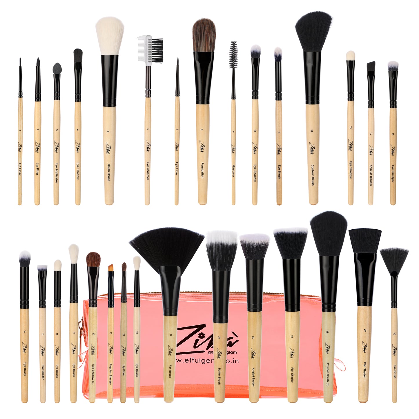 Ziba – Set of 30 Brushes