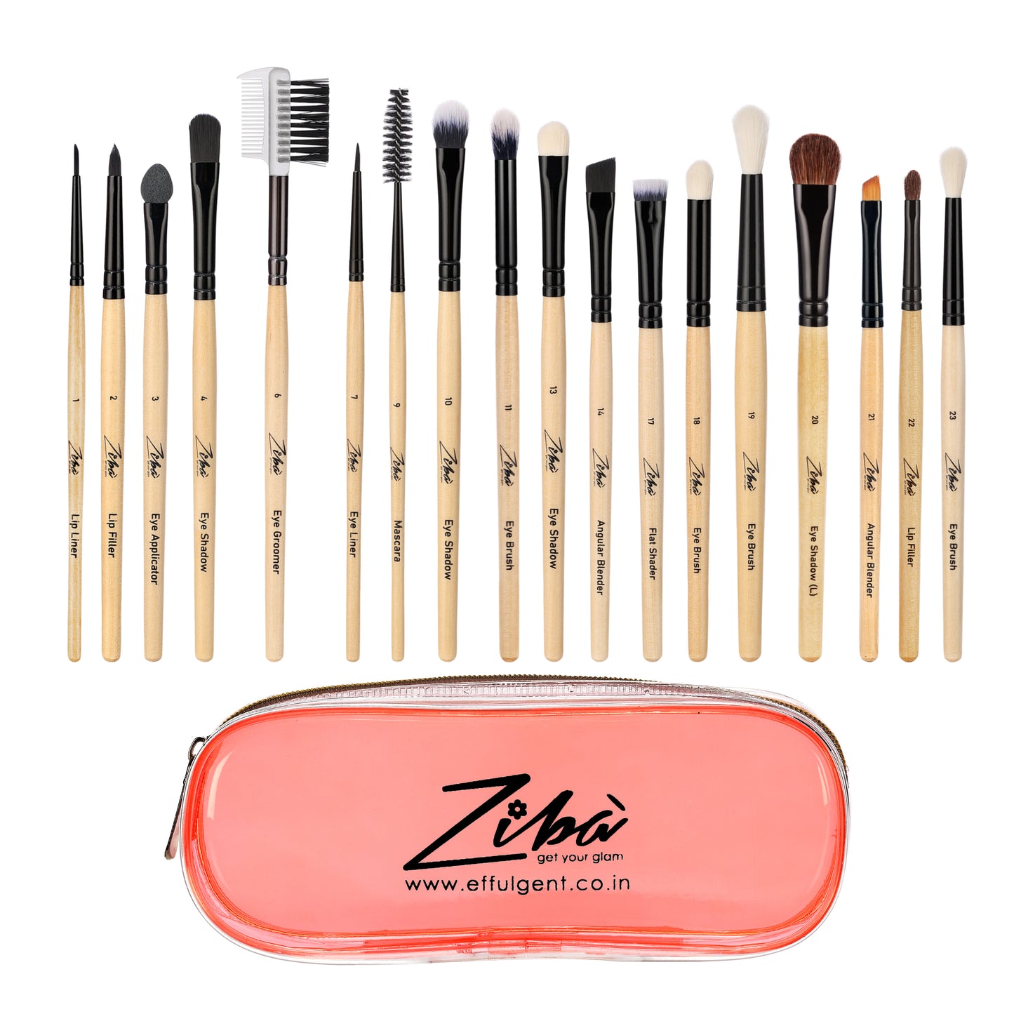 Ziba – Set of 19 Brushes