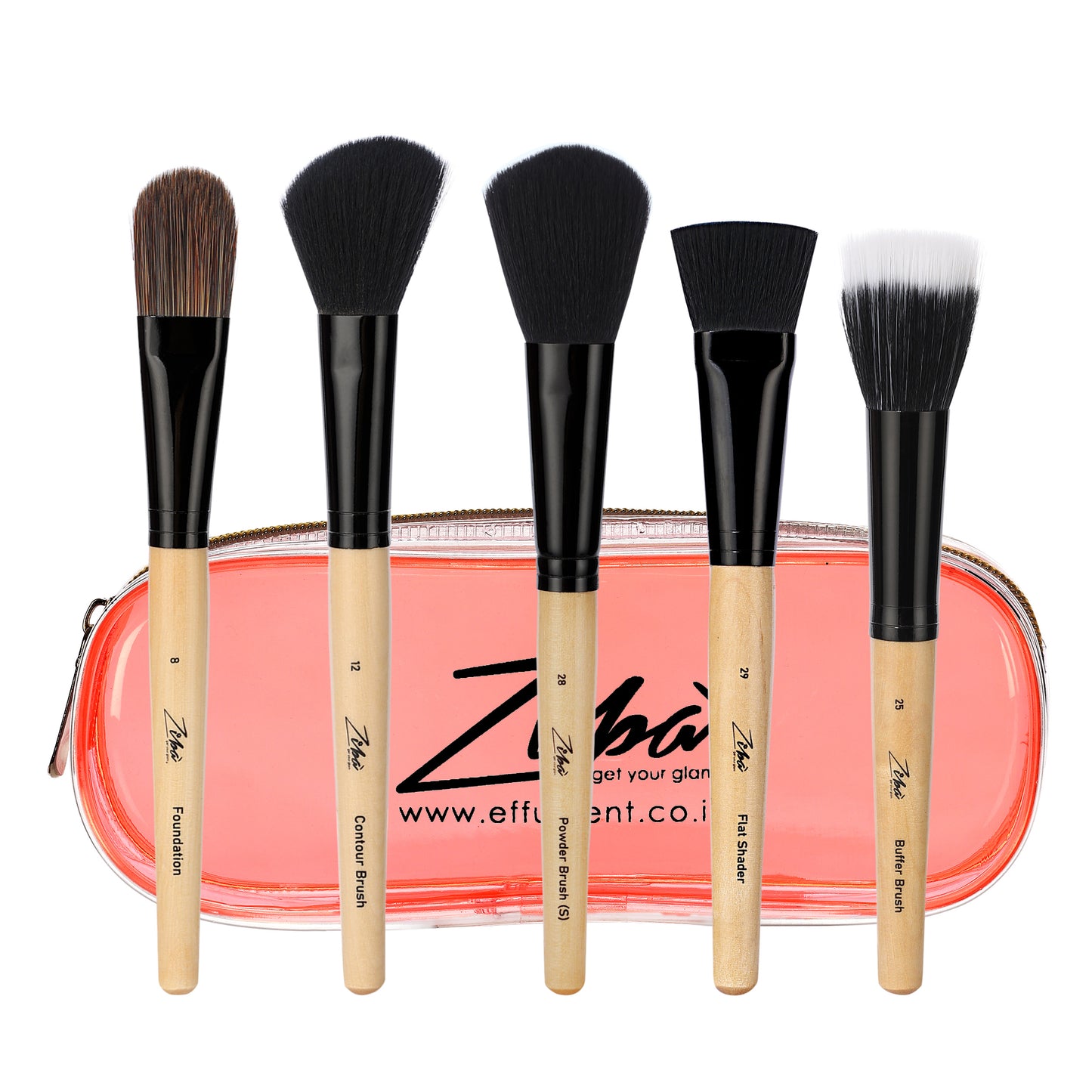 Ziba – Set Of 5 Brushes