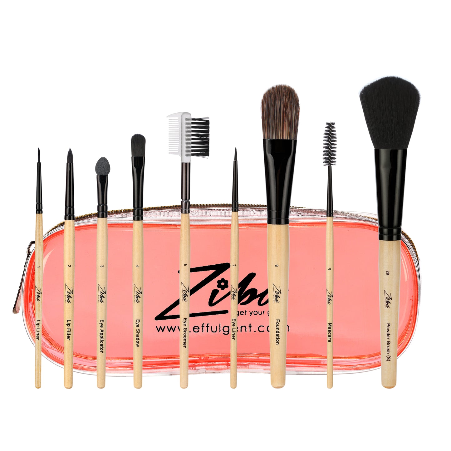 Ziba – Set of 9 Brushes