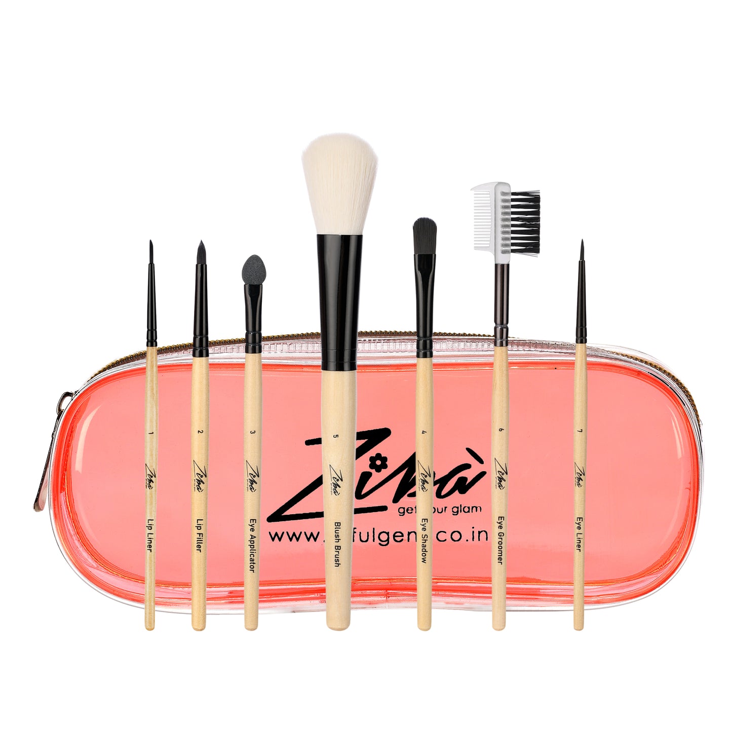 Ziba – Set Of 7 Brushes